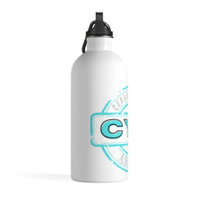 Load image into Gallery viewer, CYA Ceramic Your Assets (cyan) Logo Stainless Steel Water Bottle