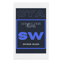 Load image into Gallery viewer, CYA Ceramic Your Assets (Spider Wash) Rally Towel, 11x18