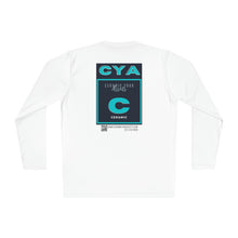 Load image into Gallery viewer, CYA Ceramic Your Assets (cyan) Unisex Lightweight Long Sleeve Tee