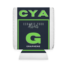 Load image into Gallery viewer, CYA Ceramic Your Assets (lime) Graphene Can Cooler Sleeve