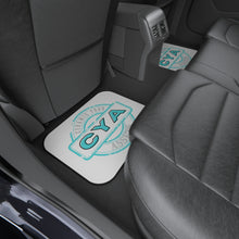 Load image into Gallery viewer, CYA Ceramic Your Assets (cyan) Car Mats (2x Rear)