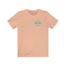 Load image into Gallery viewer, CYA Ceramic Your Assets (cyan) Logo Unisex Jersey Short Sleeve Tee
