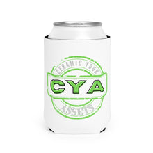 Load image into Gallery viewer, CYA Ceramic Your Assets (lime) Graphene Can Cooler Sleeve