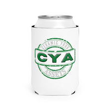 Load image into Gallery viewer, CYA Ceramic Your Assets (dark green) Logo Can Cooler Sleeve