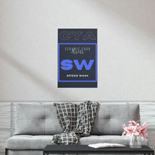 Load image into Gallery viewer, CYA Ceramic Your Assets (Spider Wash) Premium Matte Vertical Posters