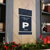CYA Ceramic Your Assets (Polish)  Premium Matte Vertical Posters