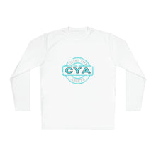 Load image into Gallery viewer, CYA Ceramic Your Assets (cyan) Unisex Lightweight Long Sleeve Tee
