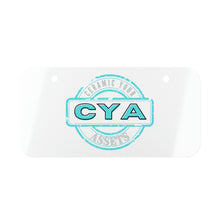 Load image into Gallery viewer, CYA Ceramic Yor Assets Mini License Plate
