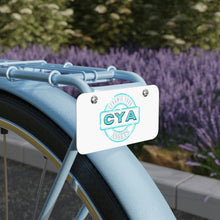 Load image into Gallery viewer, CYA Ceramic Yor Assets Mini License Plate
