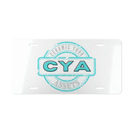 CYA Ceramic Your Assets Vanity Plate